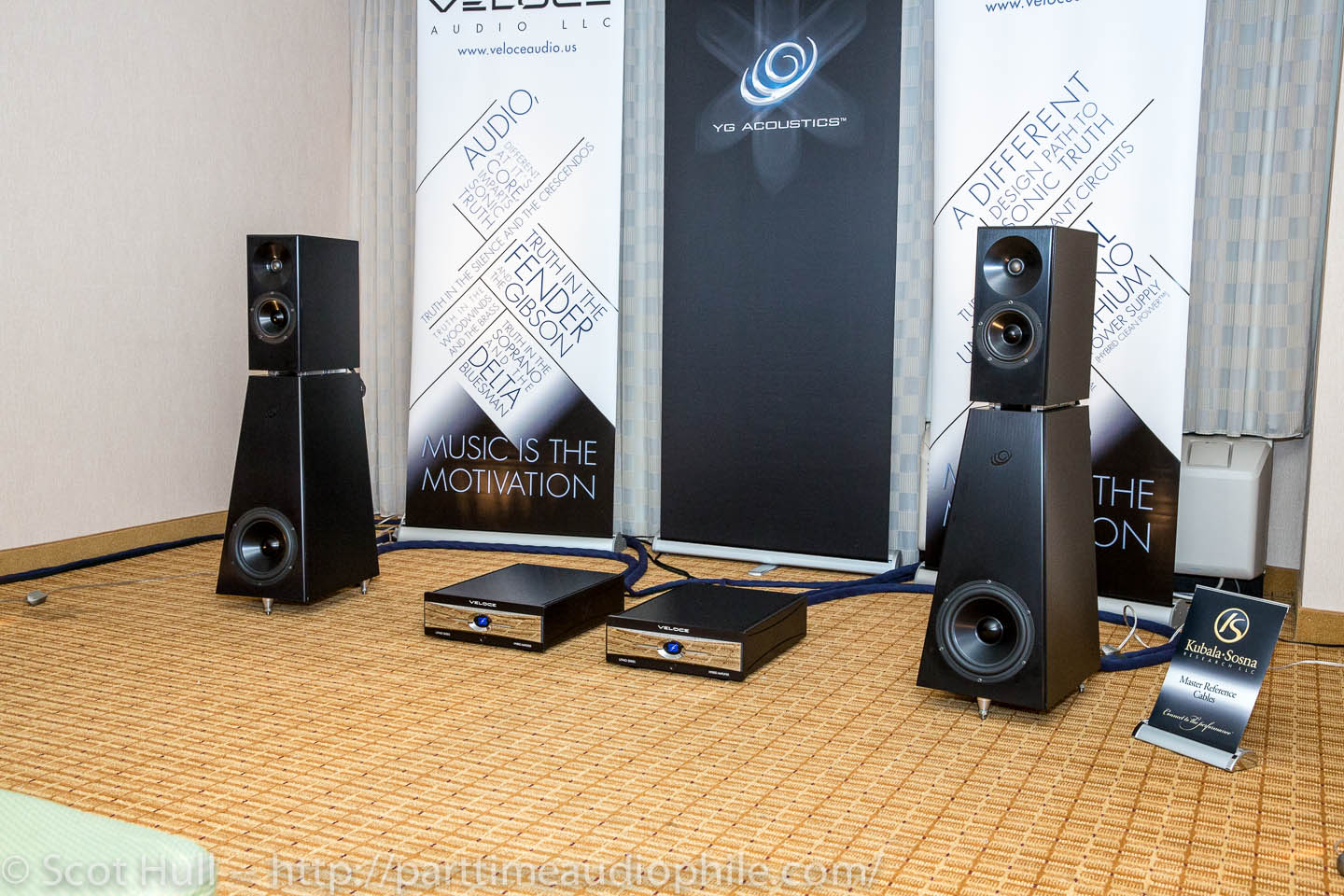 Veloce Audio with Kronos Audio and YG Acoustics