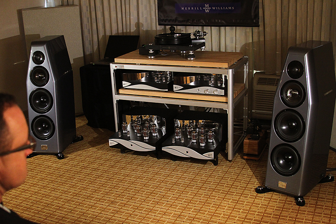 The Zesto gear combined with the Kharma International Double Nine Signature loudspeakers