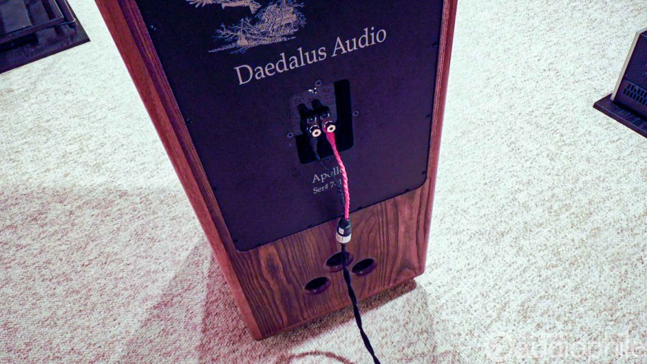 Daedalus Audio Apollo rear panel
