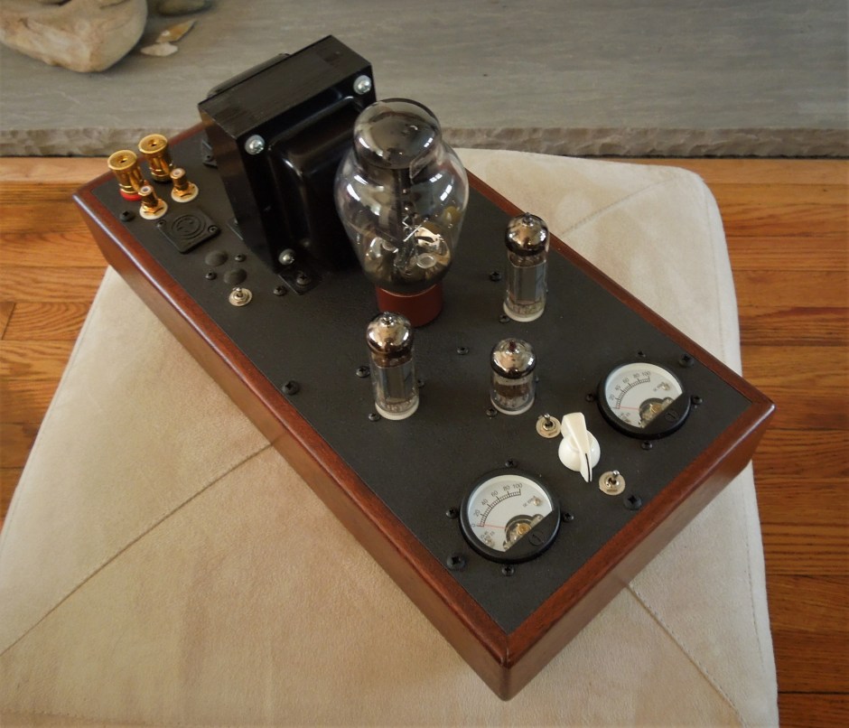 This Decware tubed power amplifier has just two watts per channel!