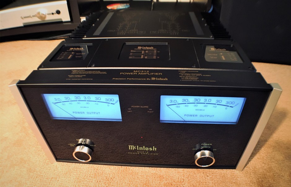 mcintosh mc312 power amplifier